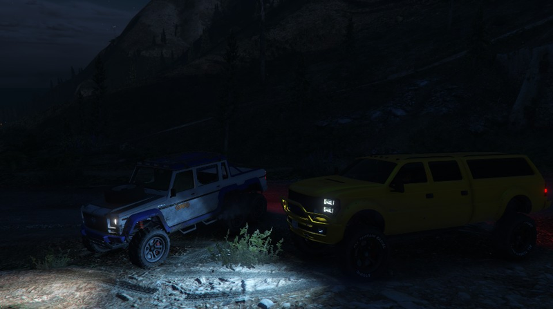 Illustration for article titled Went off-roading and yachting in GTA Online last night.